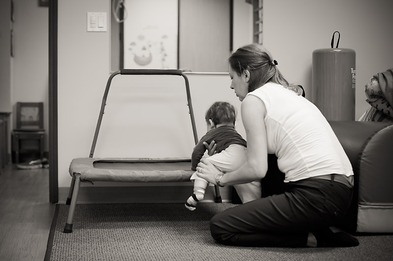 Standing & crawling