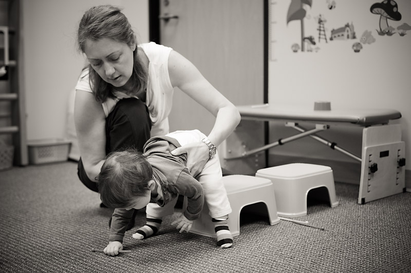 Standing & crawling