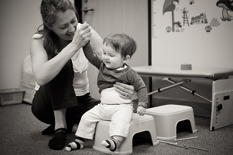 Standing & crawling