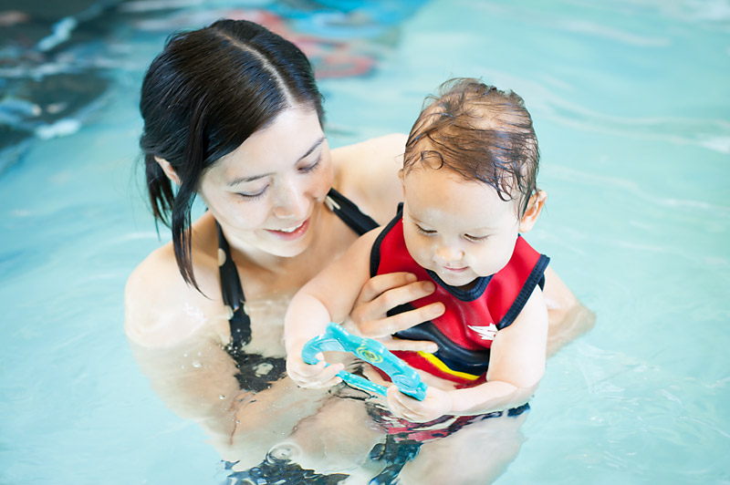 Spring swimming