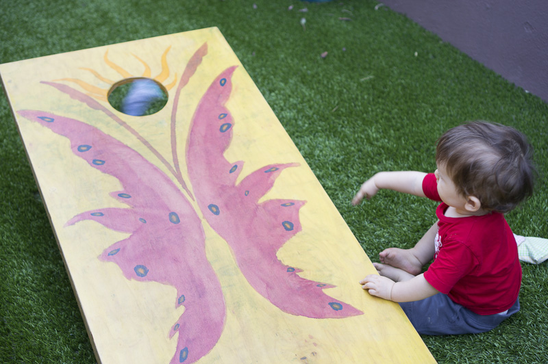 Bean bag toss