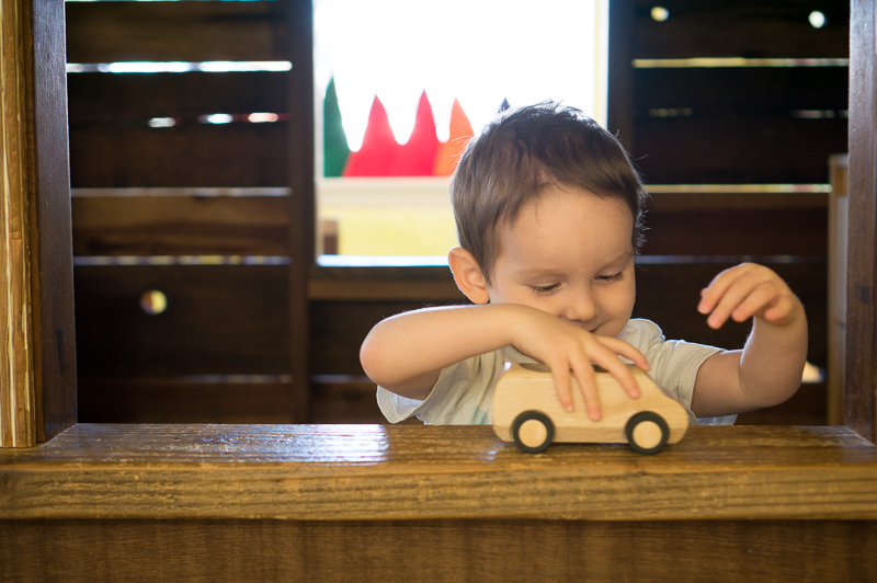 Wooden car