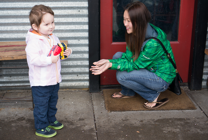 Aunt Lisa visits Portland