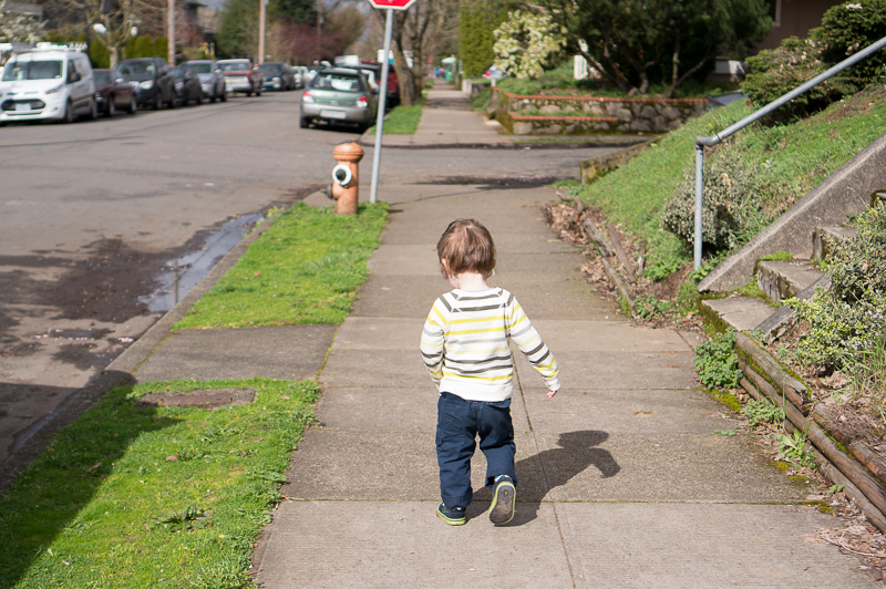 Aunt Lisa visits Portland